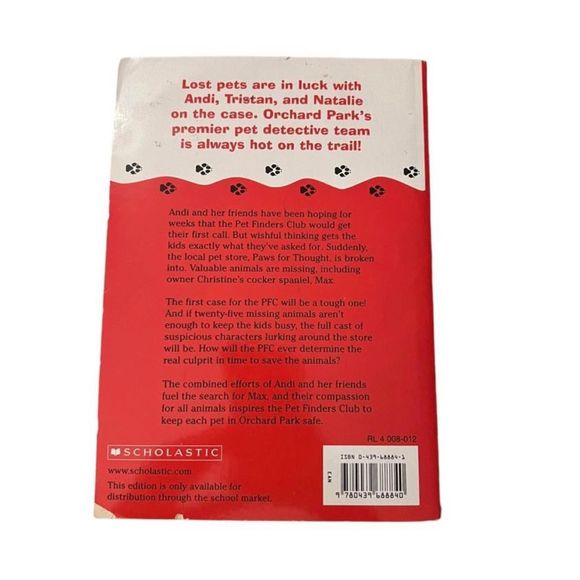 Kid’s Chapter Book Lot Set Of‎ 5 Paperback Books About Dogs Pets - Picture 9 of 10